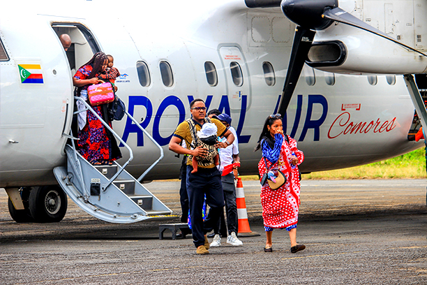 Royal Air destinations and aircraft